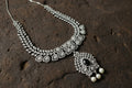 AD necklace with black stone