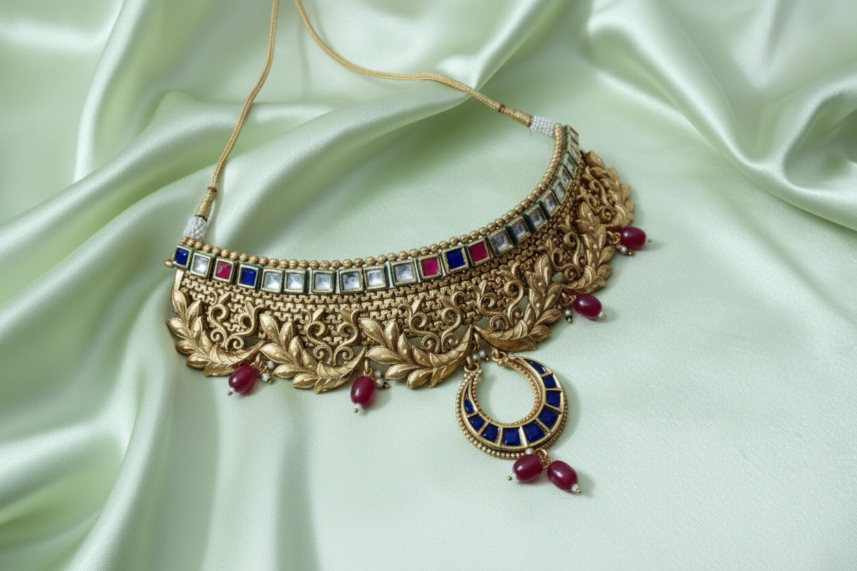 Golden necklace