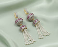 AD earring with pearl